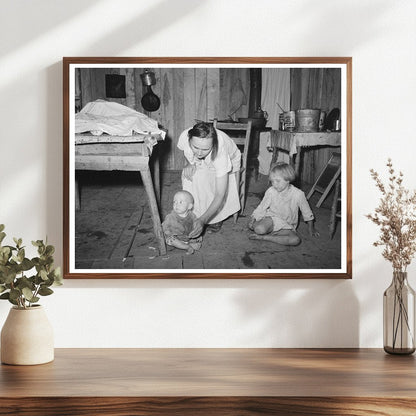 Sharecropper House Interior Missouri May 1938