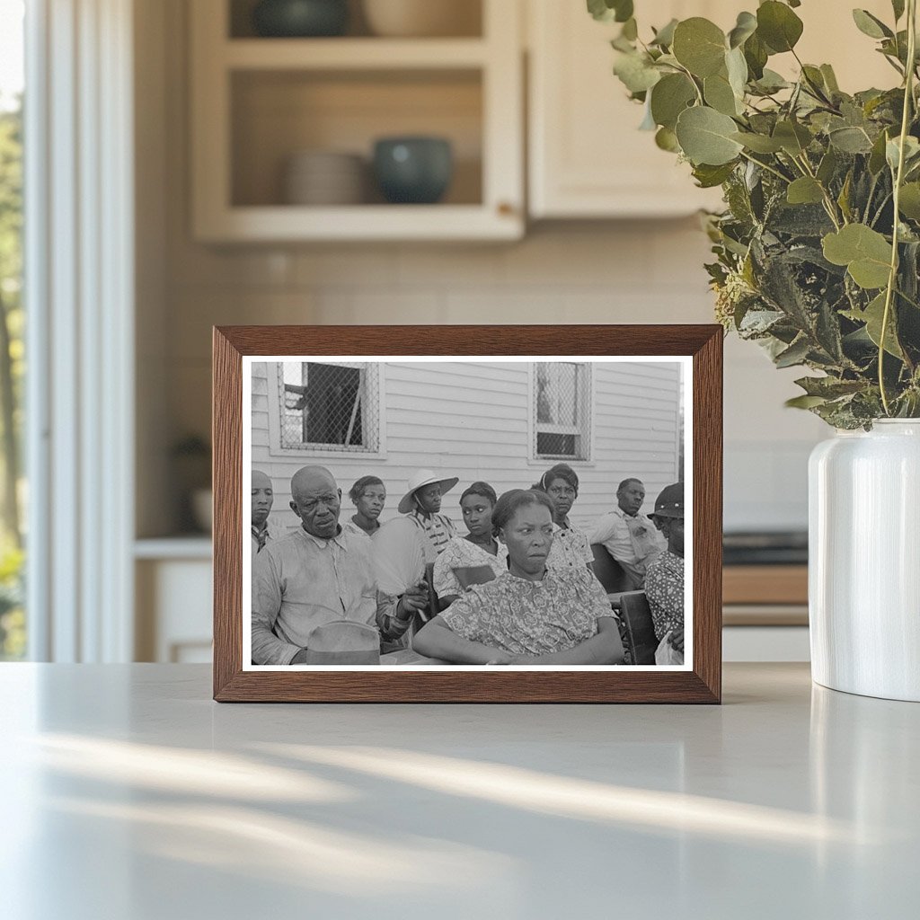 Wives Listening to Health Speech in La Forge Missouri 1938