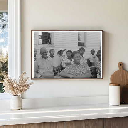 Wives Listening to Health Speech in La Forge Missouri 1938