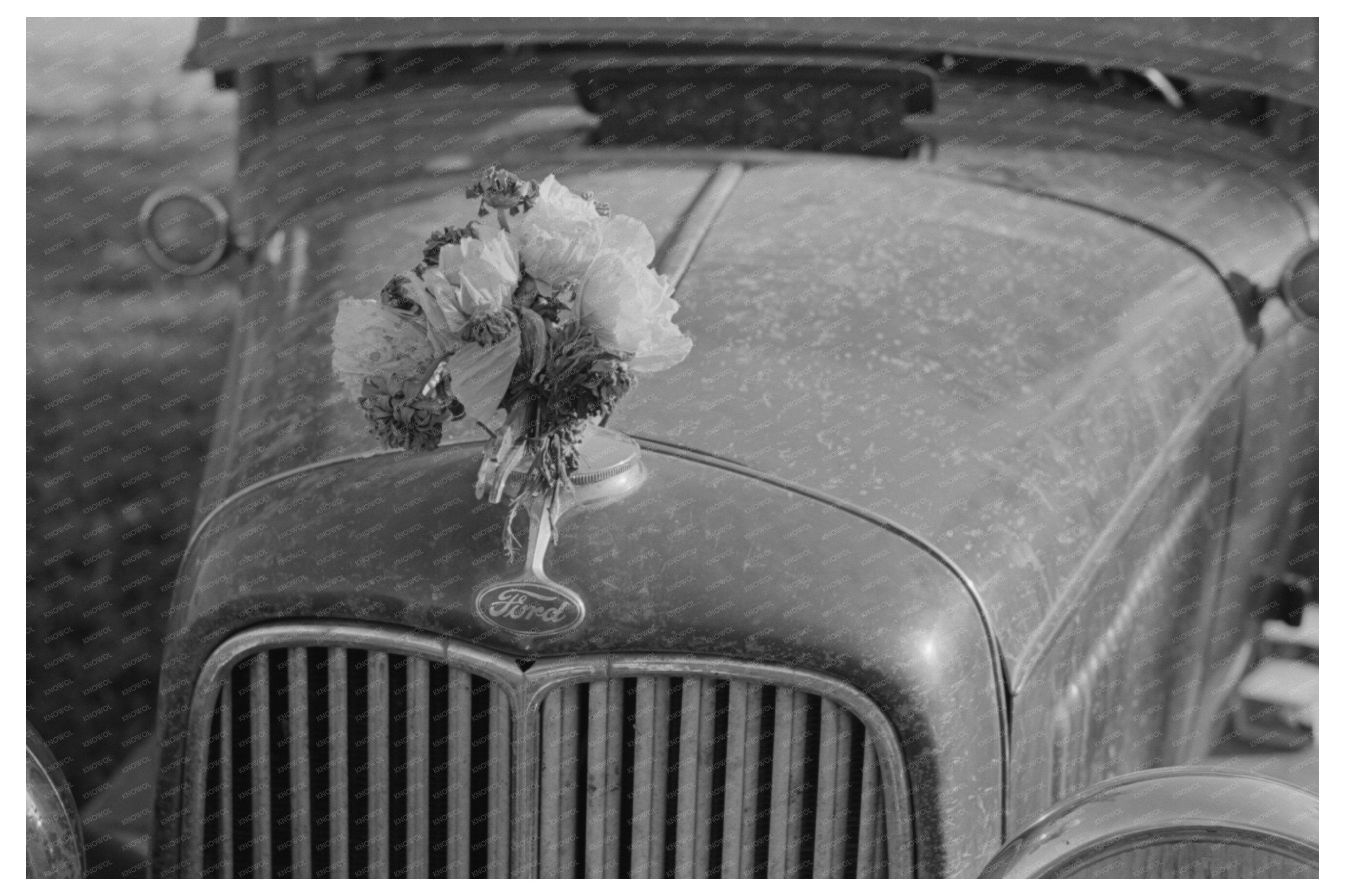 Vintage Car Ornament Sikeston Missouri August 1938