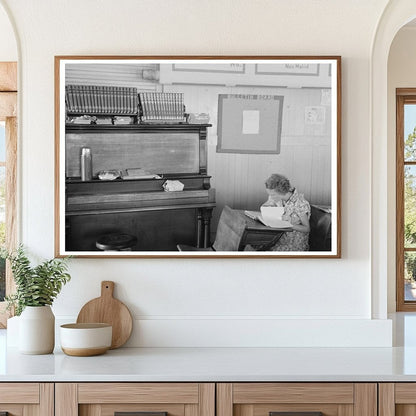 Vintage Schoolroom Interior Southeast Missouri 1938