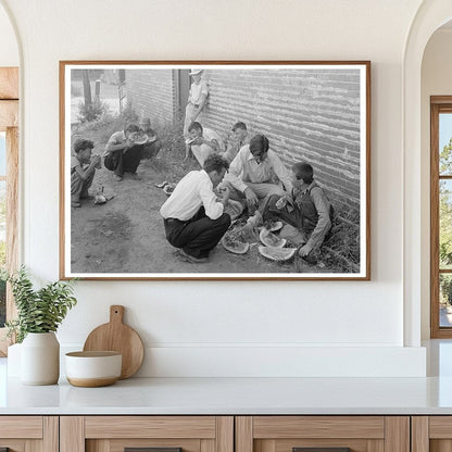 Watermelon Eating in Steele Missouri August 1938