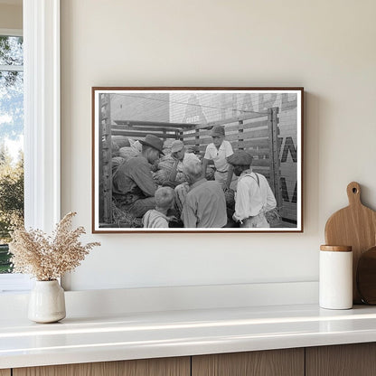 Watermelon Peddlers and Buyers in Steele Missouri 1938