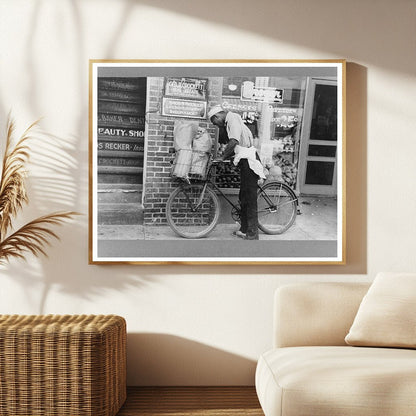 Delivery Boy in Caruthersville Missouri 1938