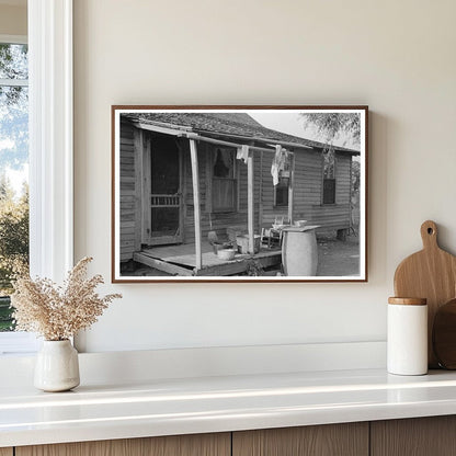 Vintage 1938 Farm Security Administration Porch in Missouri