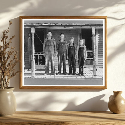 Farm Family with Sons in Missouri August 1938