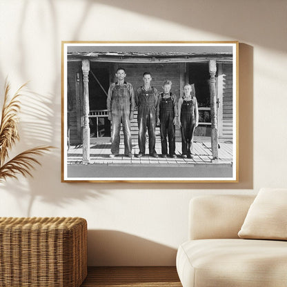 Farm Family with Sons in Missouri August 1938