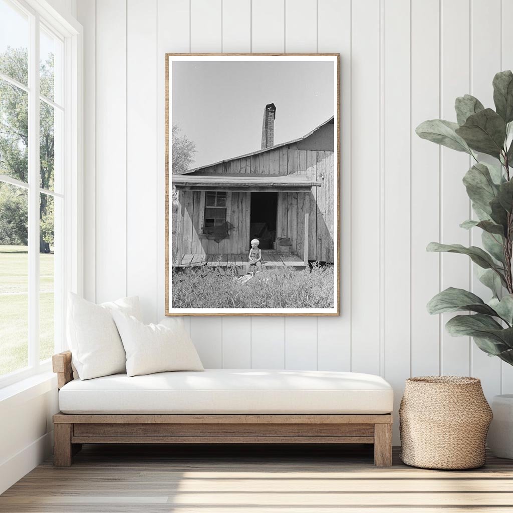 Sharecropper Cabin in Caruthersville Missouri 1938