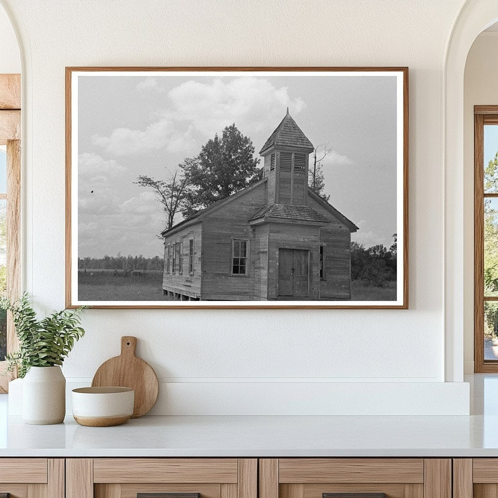 Vintage Church in Cruger Mississippi September 1938