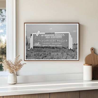 West Memphis Arkansas Sign Vintage Photo 1938