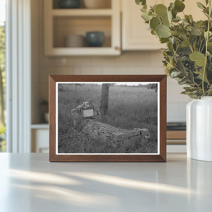 Vintage Grave Photo Cruger Mississippi September 1938