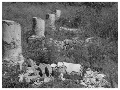 Remains of Plantation House in Louisiana 1938