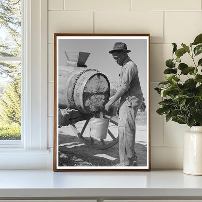 Water Boy on Bayou Teche Louisiana September 1938