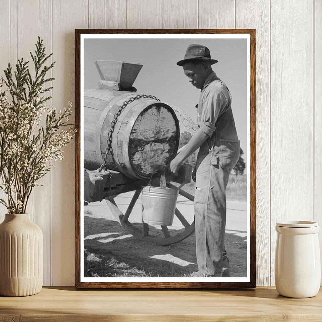 Water Boy on Bayou Teche Louisiana September 1938