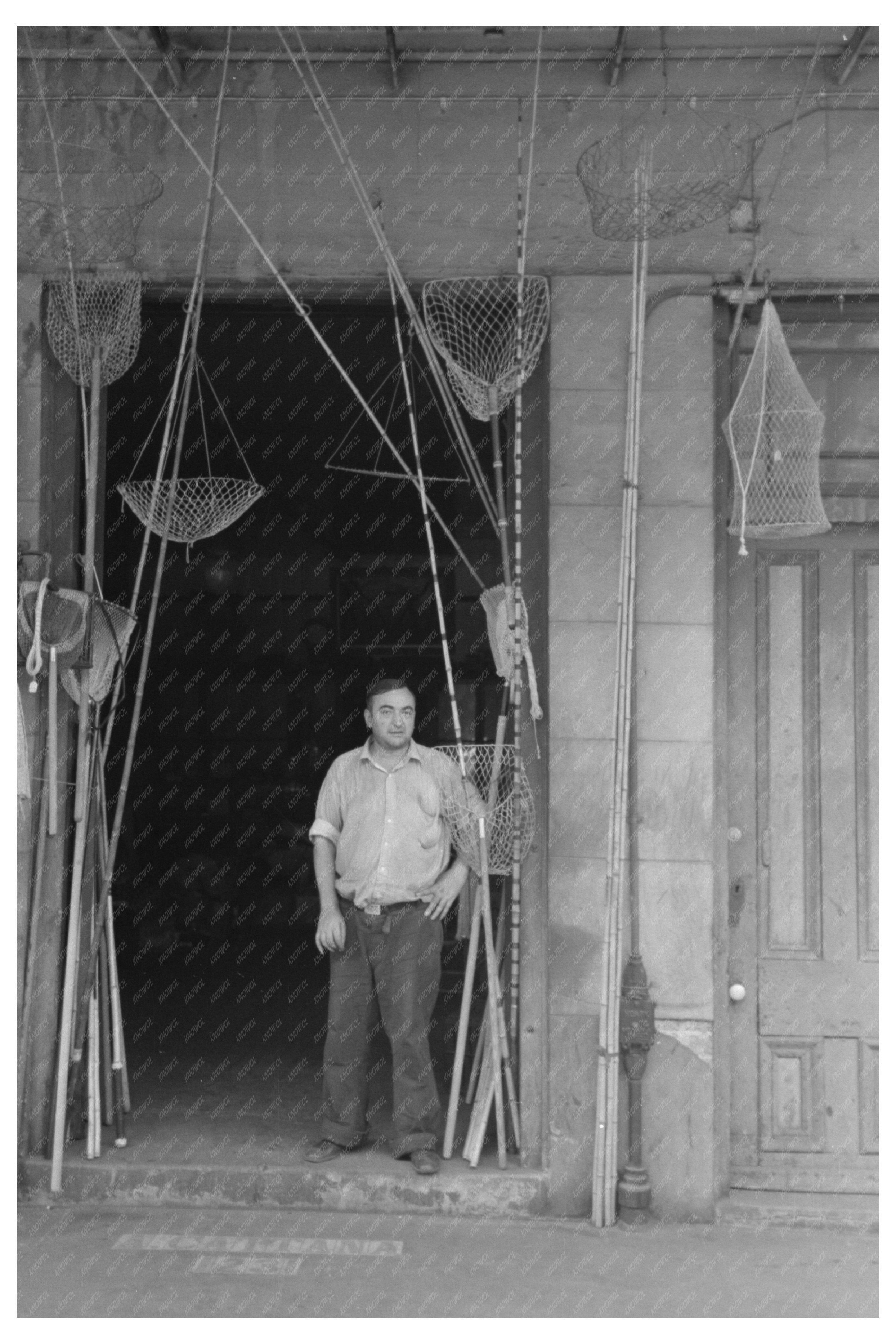 Fishermans Supply House Decatur Street New Orleans 1938