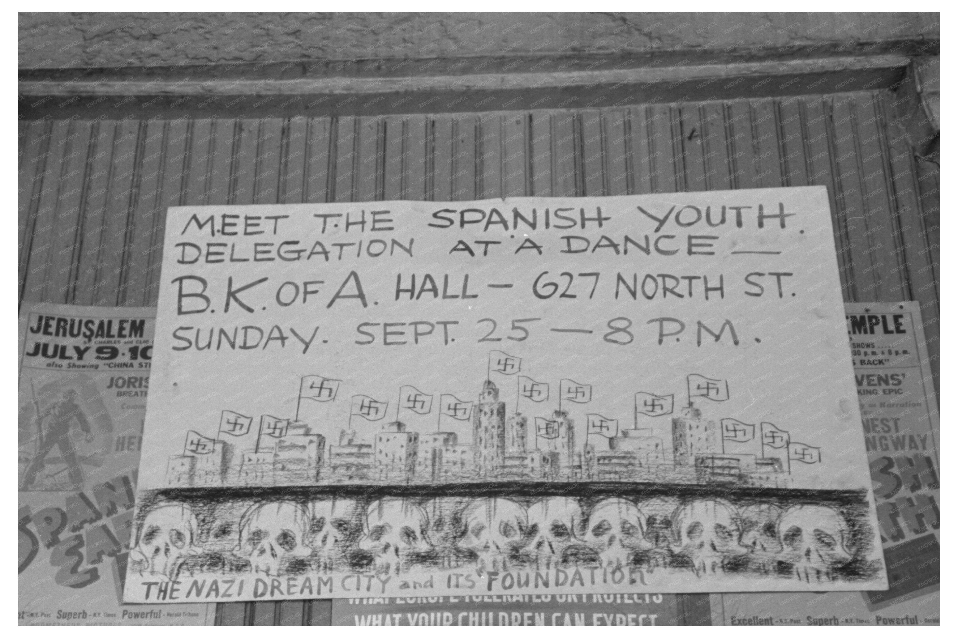 Vintage 1938 New Orleans Decatur Street Sign Photograph