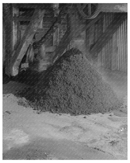 Rice Milling Byproducts Abbeville Louisiana 1938