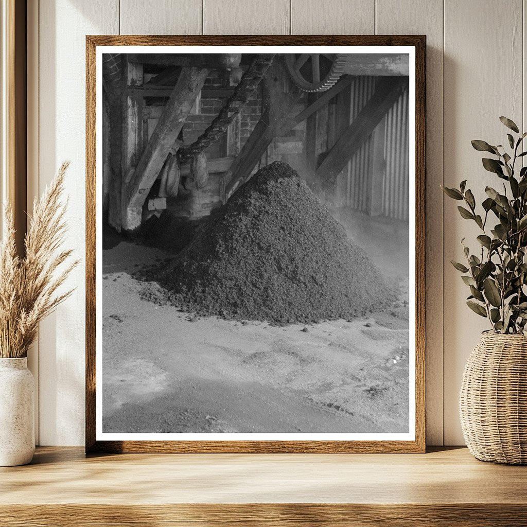 Rice Milling Byproducts Abbeville Louisiana 1938
