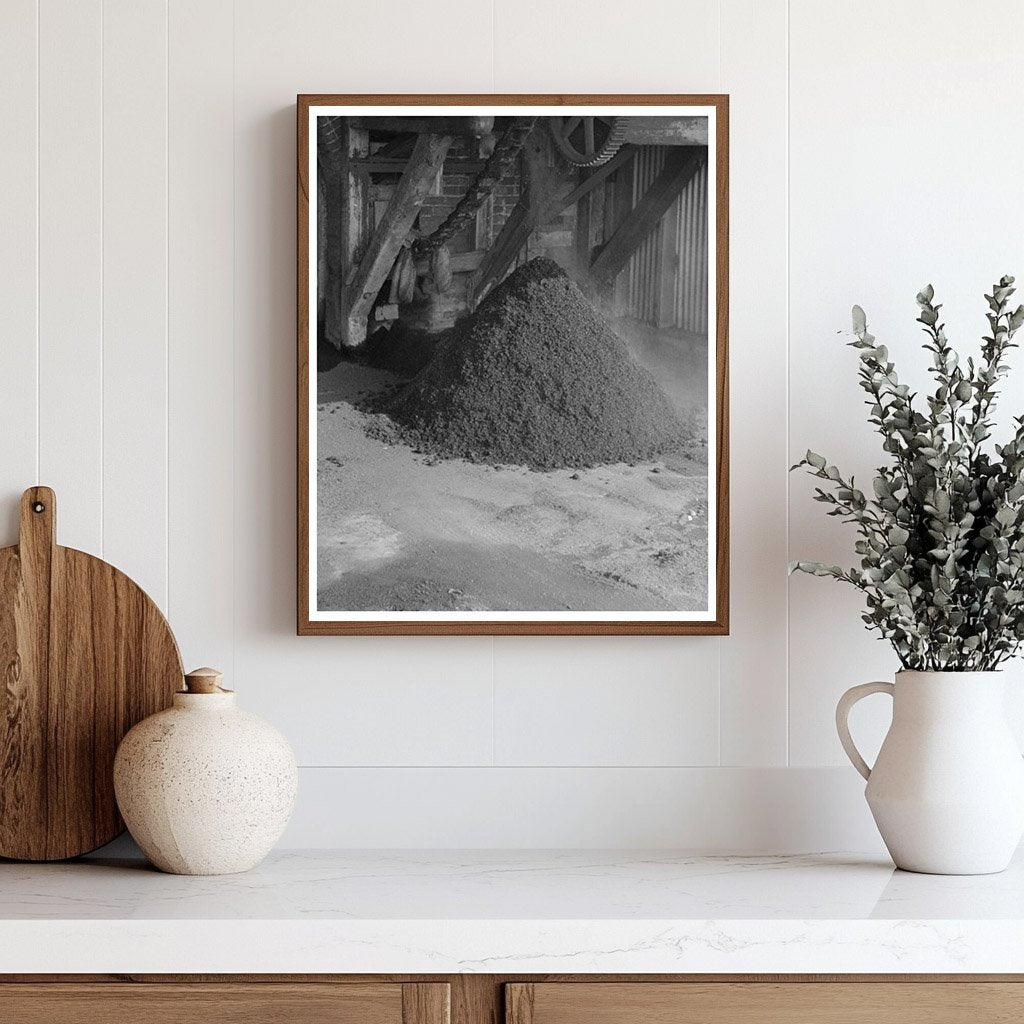 Rice Milling Byproducts Abbeville Louisiana 1938