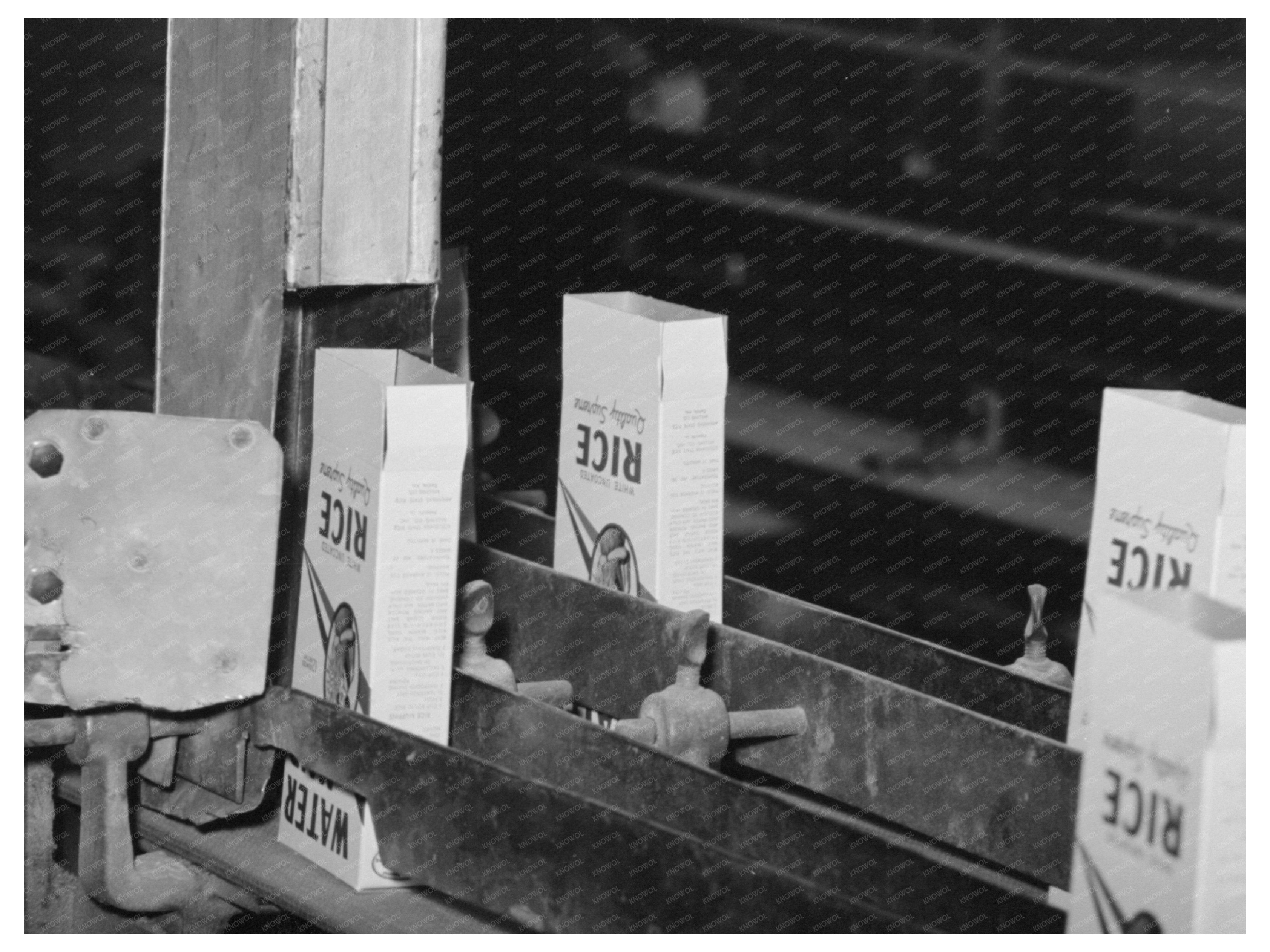 Rice Processing Conveyor at Louisiana Mill September 1938