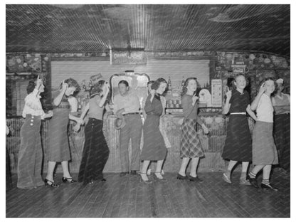 Raceland Louisiana Roadhouse Vintage Image September 1938