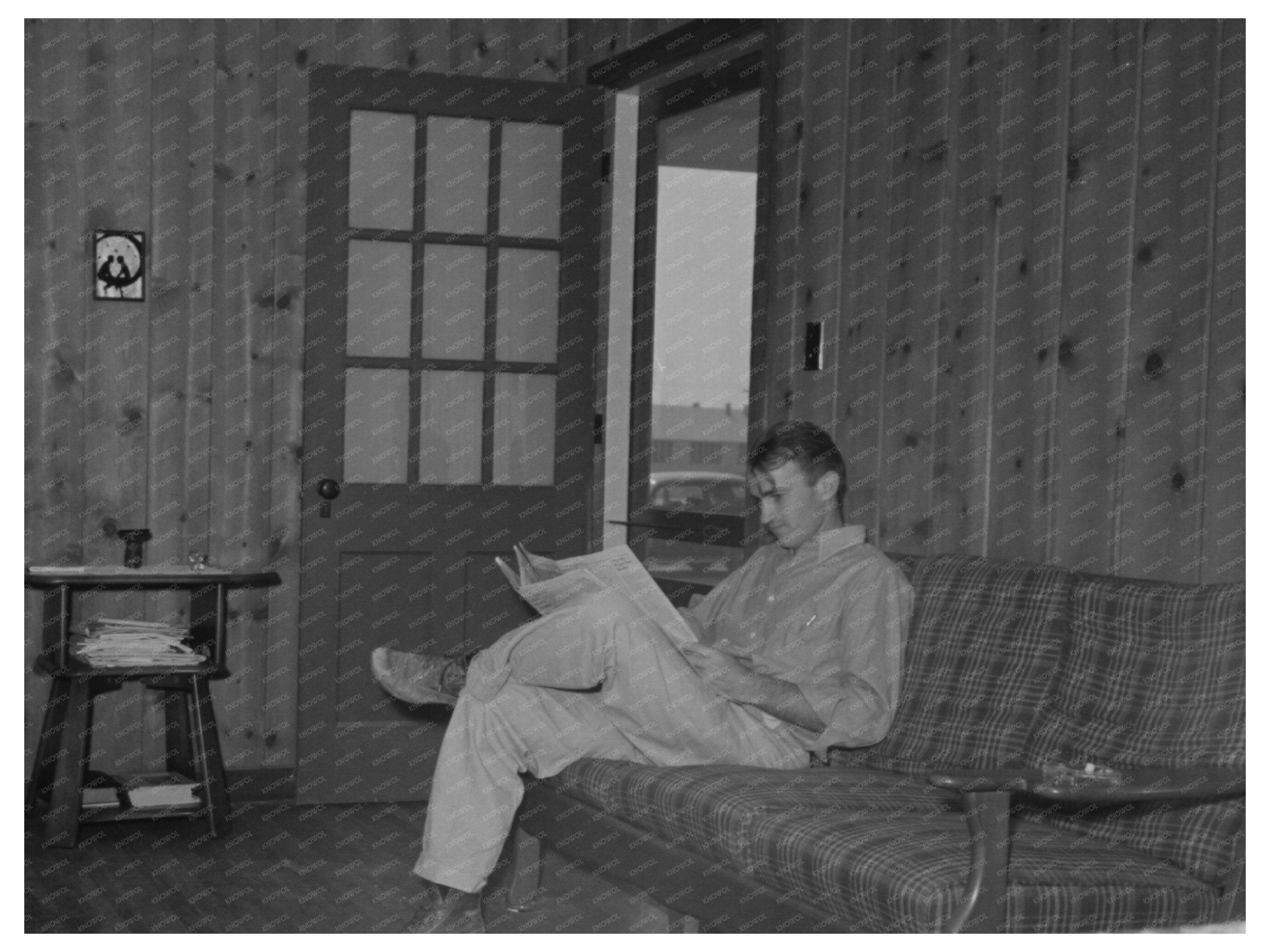 Farmer at Home in Lake Dick Project Arkansas 1938