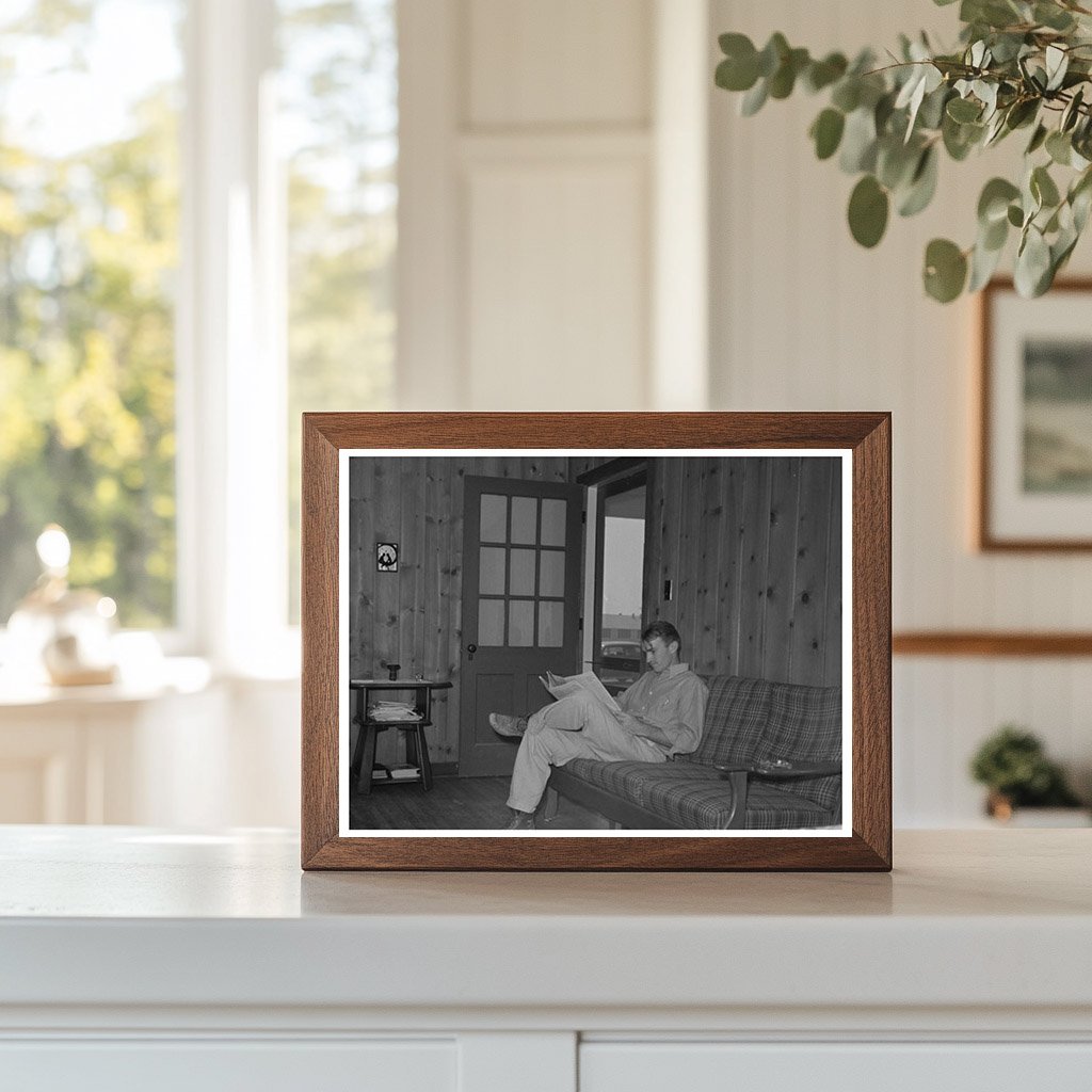 Farmer at Home in Lake Dick Project Arkansas 1938