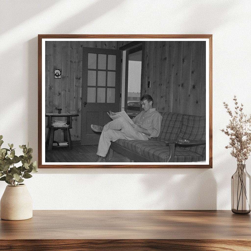 Farmer at Home in Lake Dick Project Arkansas 1938