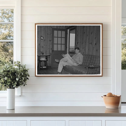 Farmer at Home in Lake Dick Project Arkansas 1938