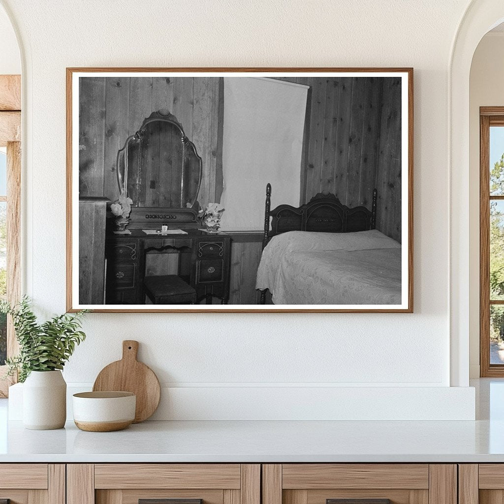 Vintage Living Room in Lake Dick Arkansas 1938