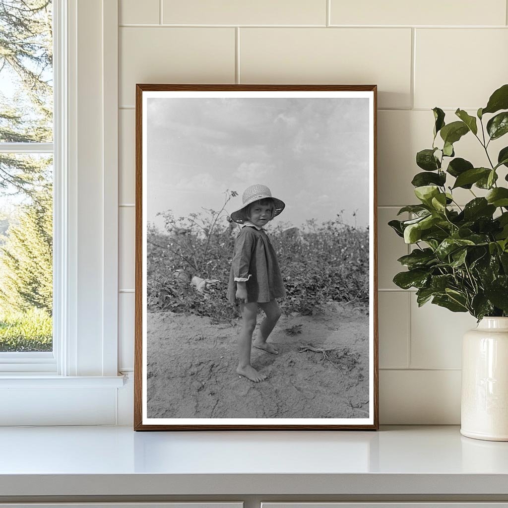 Child in Cotton Field Arkansas September 1938