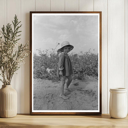 Child in Cotton Field Arkansas September 1938