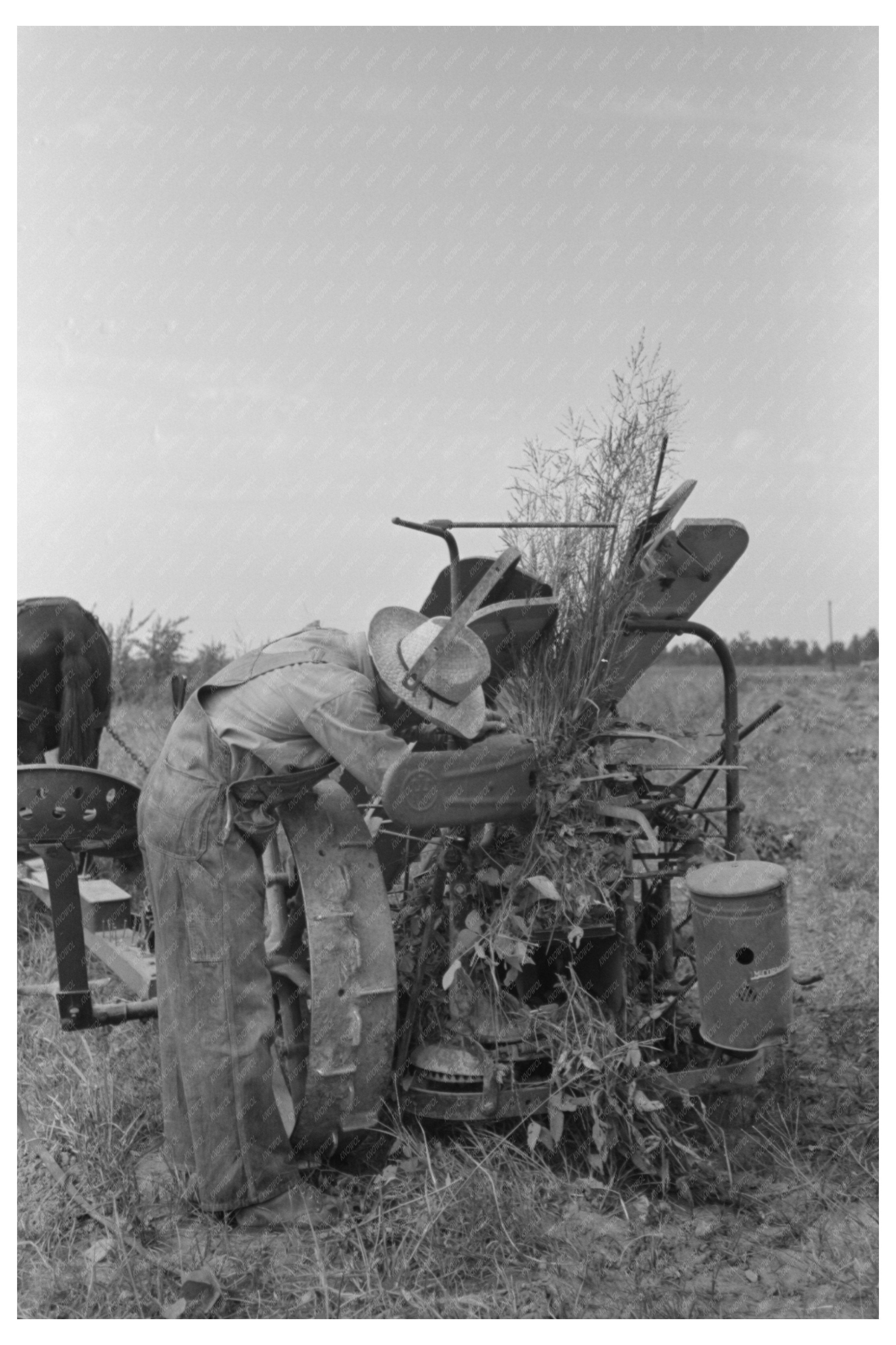 Lake Dick Cooperative Association Mowing Machine Repair 1938