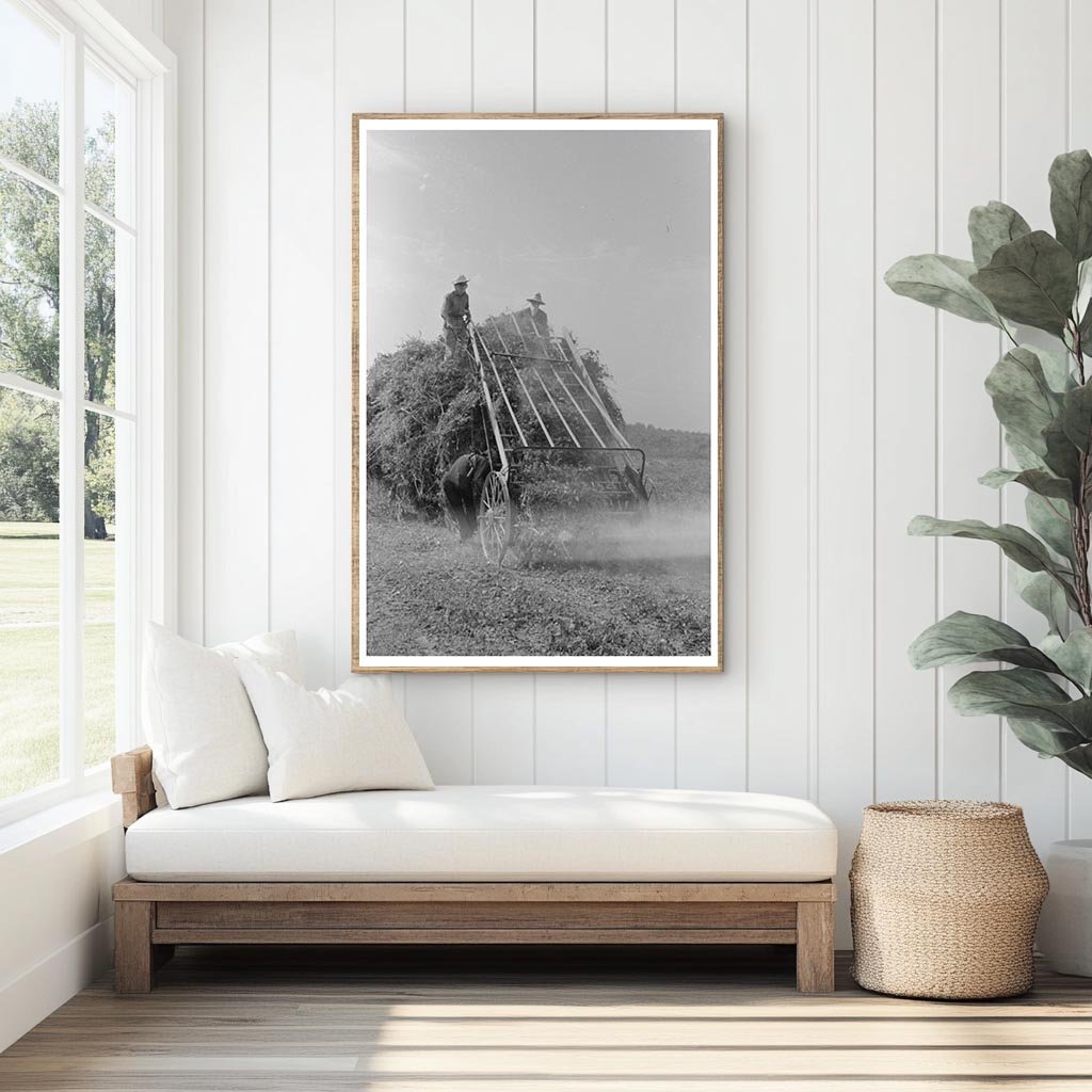 Hay Loading Machine at Lake Dick Project Arkansas 1938