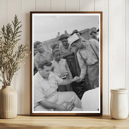 Cotton Pickers Receiving Wages Arkansas September 1938