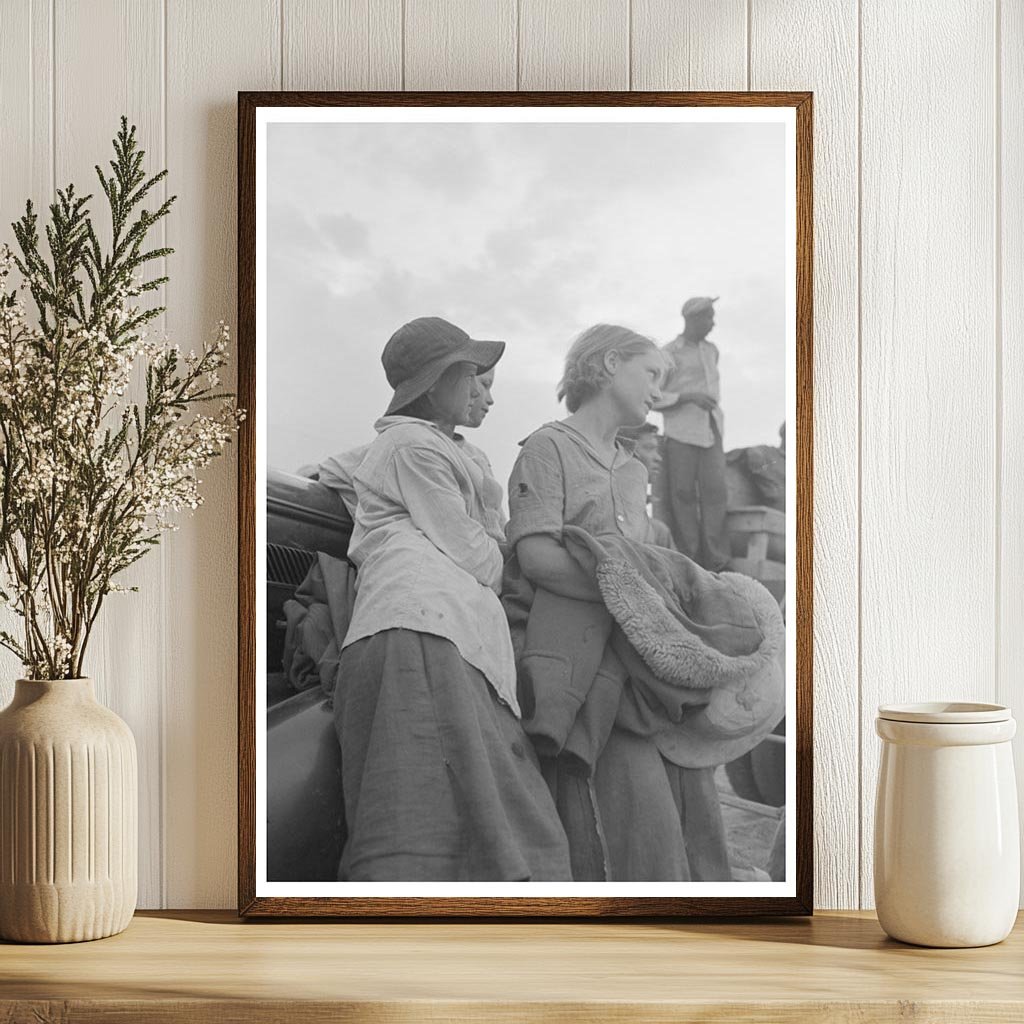 Cotton Pickers Receiving Wages Lake Dick Project 1938