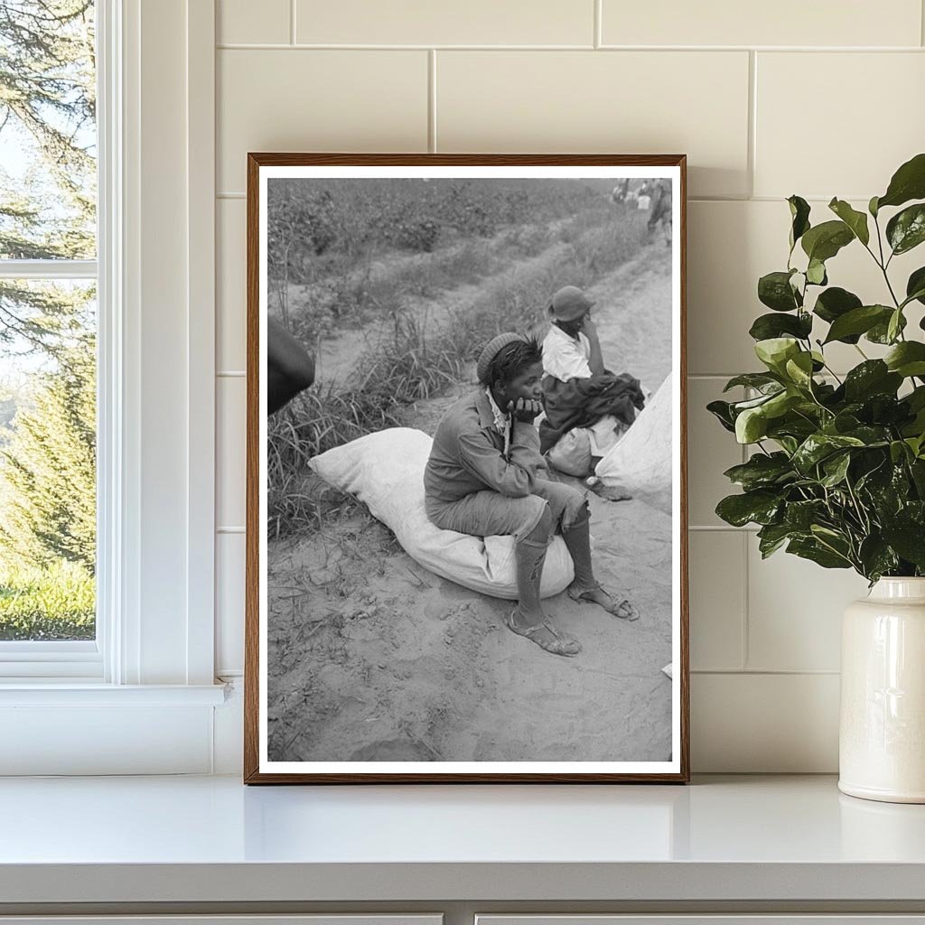 Cotton Pickers Resting Arkansas September 1938