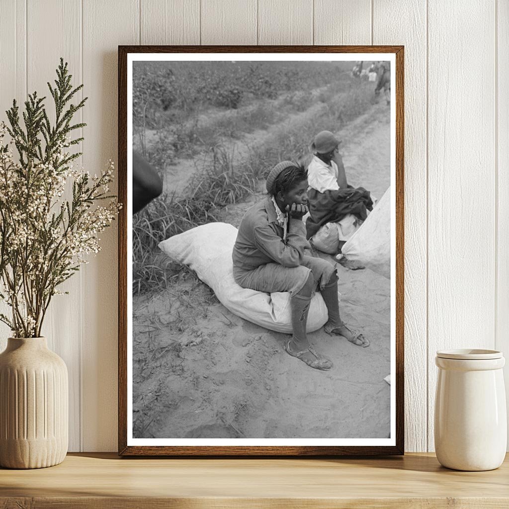 Cotton Pickers Resting Arkansas September 1938