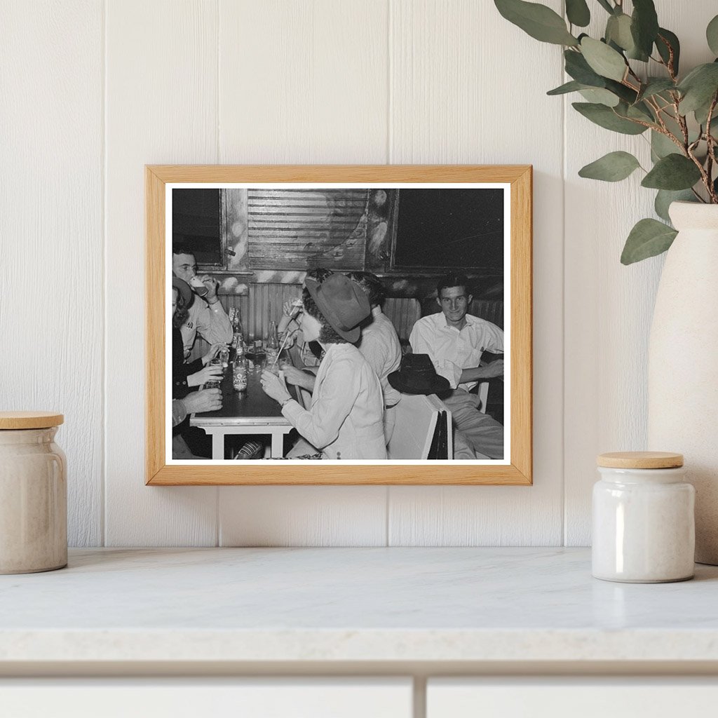 Raceland Louisiana Bar Scene September 1938