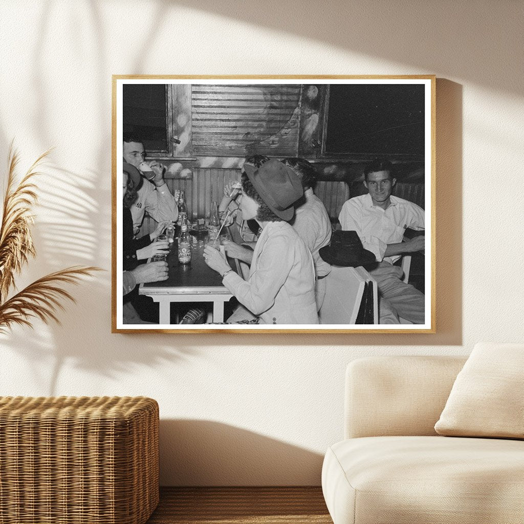 Raceland Louisiana Bar Scene September 1938