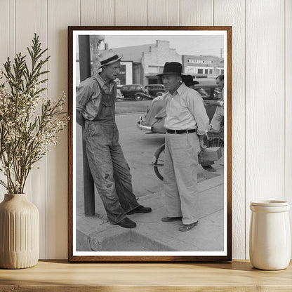 Farmers in Crowley Louisiana October 1938 Rice Industry