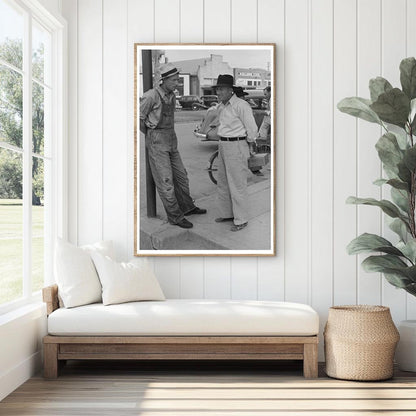 Farmers in Crowley Louisiana October 1938 Rice Industry