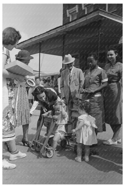 Vintage 1938 National Rice Festival Crowley Louisiana Image