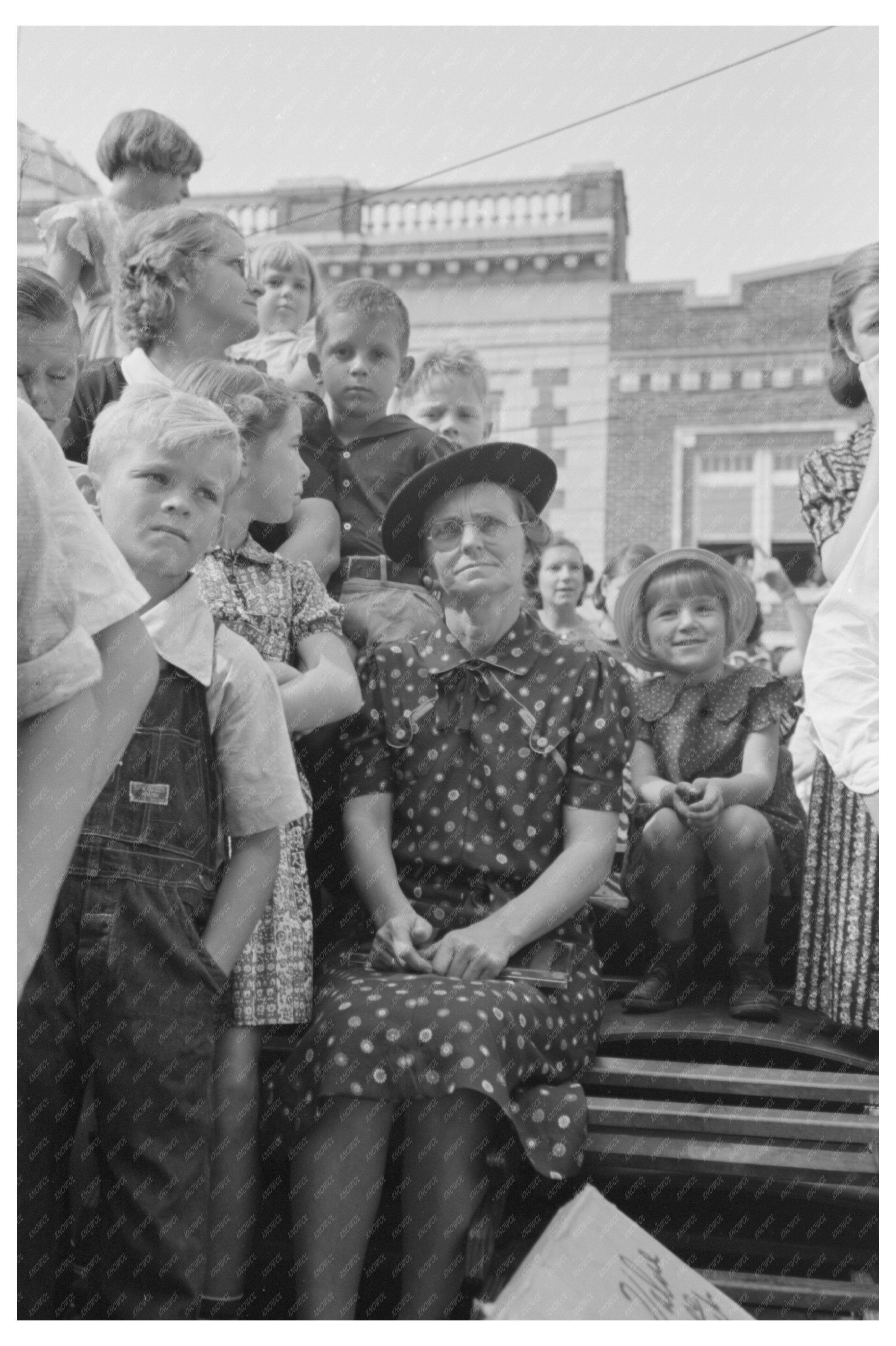 Vintage 1938 Photo of National Rice Festival in Louisiana