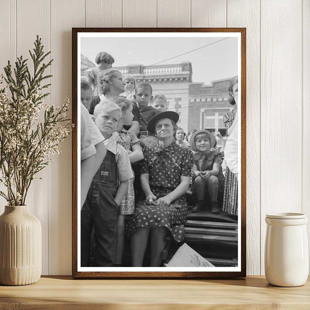 Vintage 1938 Photo of National Rice Festival in Louisiana