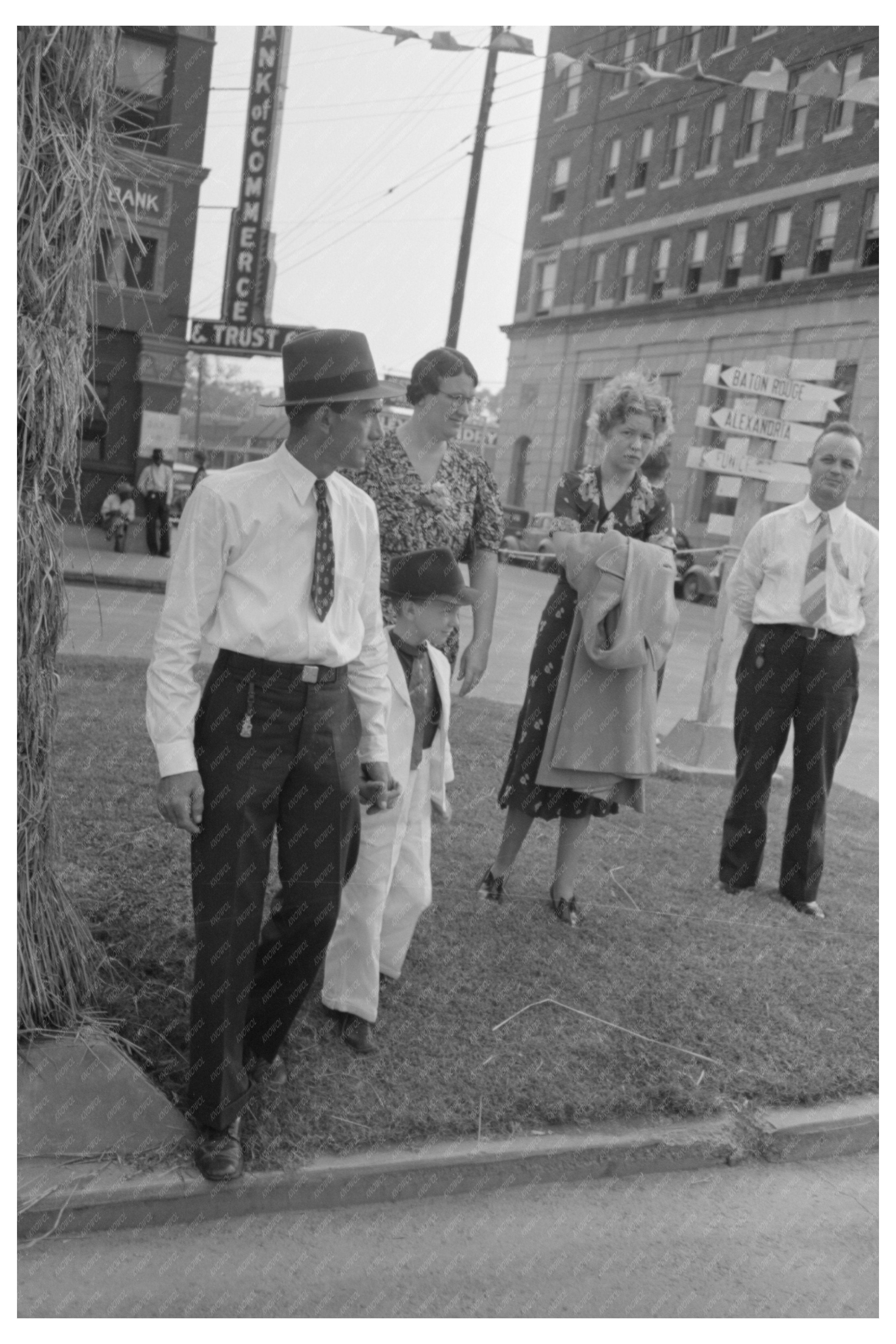 Crowley Louisiana National Rice Festival Parade October 1938