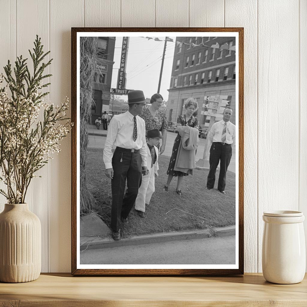 Crowley Louisiana National Rice Festival Parade October 1938