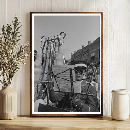 Southwestern University Band Member at National Rice Festival 1938