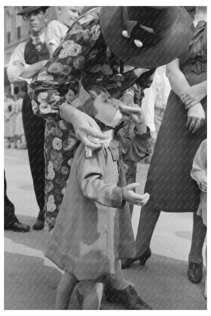 Vintage 1938 Louisiana Rice Festival Photograph