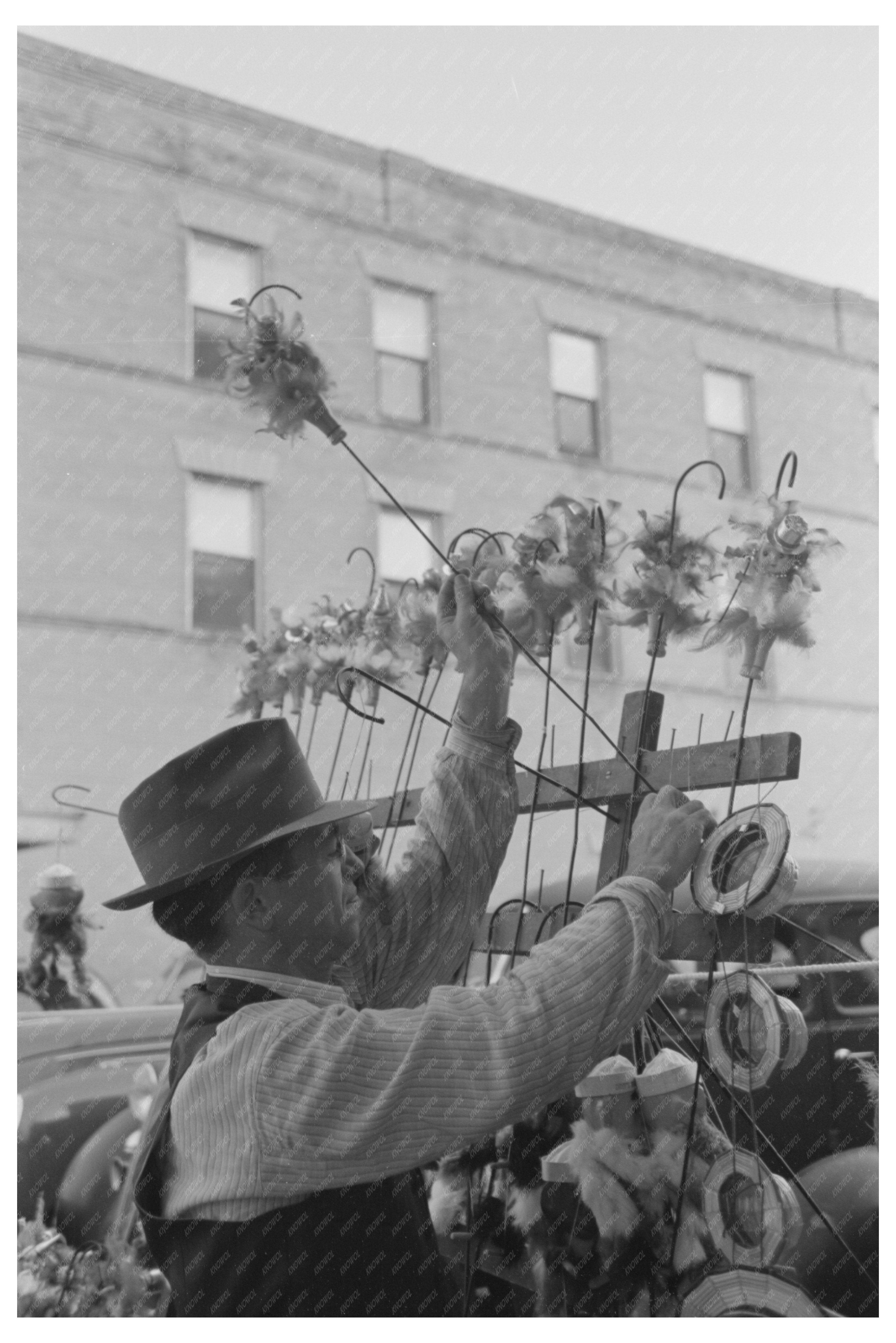 Doll Canes at National Rice Festival Crowley Louisiana 1938